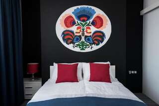 Отели типа «постель и завтрак» Spalnia B&B Гижицко Двухместный номер с 1 кроватью и собственной ванной комнатой-2