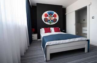 Отели типа «постель и завтрак» Spalnia B&B Гижицко Двухместный номер с 1 кроватью и собственной ванной комнатой-7